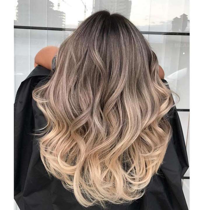 Окрашивание волос Ombre